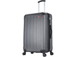 DUKAP Intely 27.25" Hardside Suitcase, 4-Wheeled Spinner, TSA Checkpoint Friendly, Gray (DKINT00M-GRE)