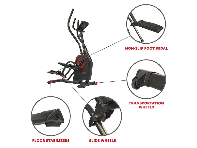 Sunny Health and Fitness Premium Cardio Climber (SF-E3919)