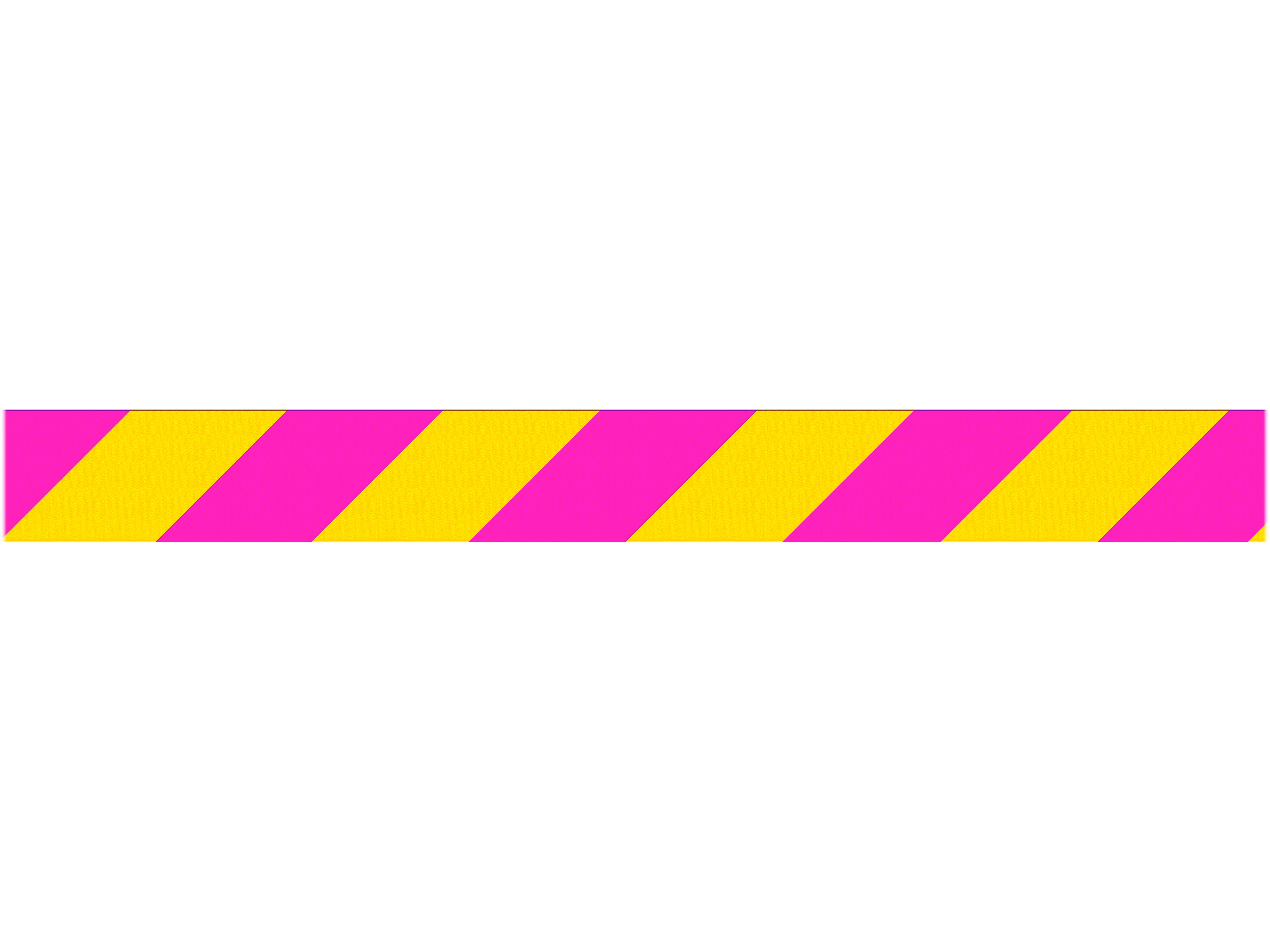 Queue Solutions WeatherMaster 250 2" Yellow Nylon Crowd Control Belt Barrier, Yellow/Magenta (WMR250Y-YM110)