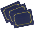 Great Papers Certificate Holders, 9.75" x 12.5", Navy, 3/Pack (938903)