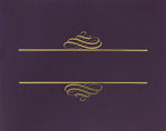 Great Papers Certificate Holders, 9.375" x 12", Plum, 5/Pack (903106)