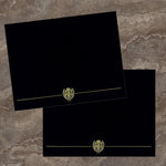Great Papers Classic Crest Certificate Holders, 8.5" x 11", Black, 5/Pack (903117S)