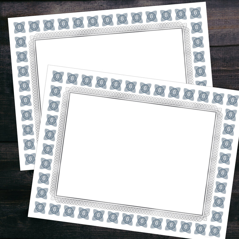 Great Papers Silver Scholar Certificates, 8.5" x 11", Multicolor, 30/Pack (2015074KIT)