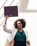Great Papers Classic Crest Certificate Holders, 8.5" x 11", Plum, 5/Pack (903116)