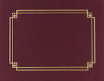 Great Papers Certificate Holders, 12", Burgundy, 3/Pack (939503)