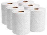 WypAll L10 Cleaning Towels, 7" x 11", White, 340 Sheets/Roll, 6 Rolls/Pack, 6/Carton (53734)