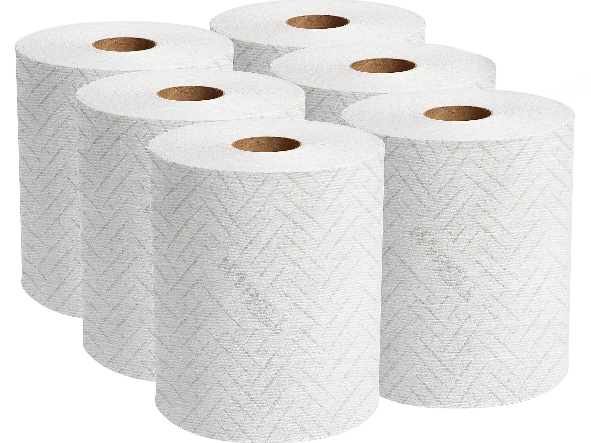 WypAll L10 Cleaning Towels, 7" x 11", White, 340 Sheets/Roll, 6 Rolls/Pack, 6/Carton (53734)