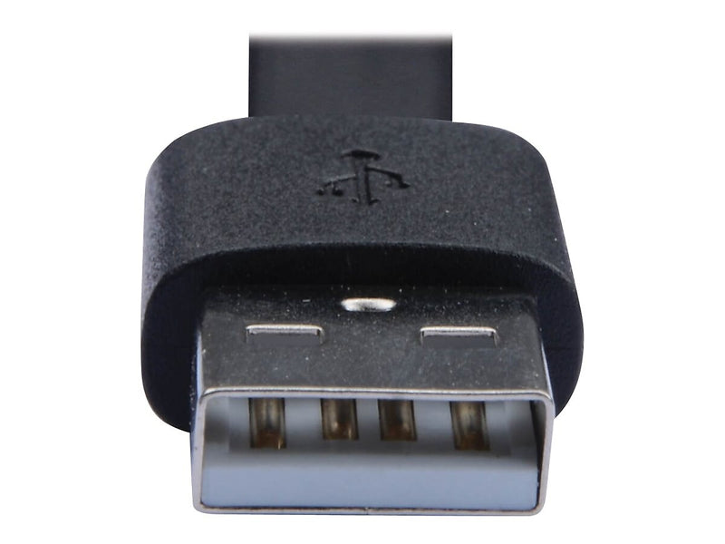 Tripp Lite 6' USB Type-C (Thunderbolt 3) to USB A Power Cable, Male to Male, Black (U038-006-FL)