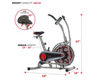 Sunny Health and Fitness Motion Air Bike (SF-B2916)