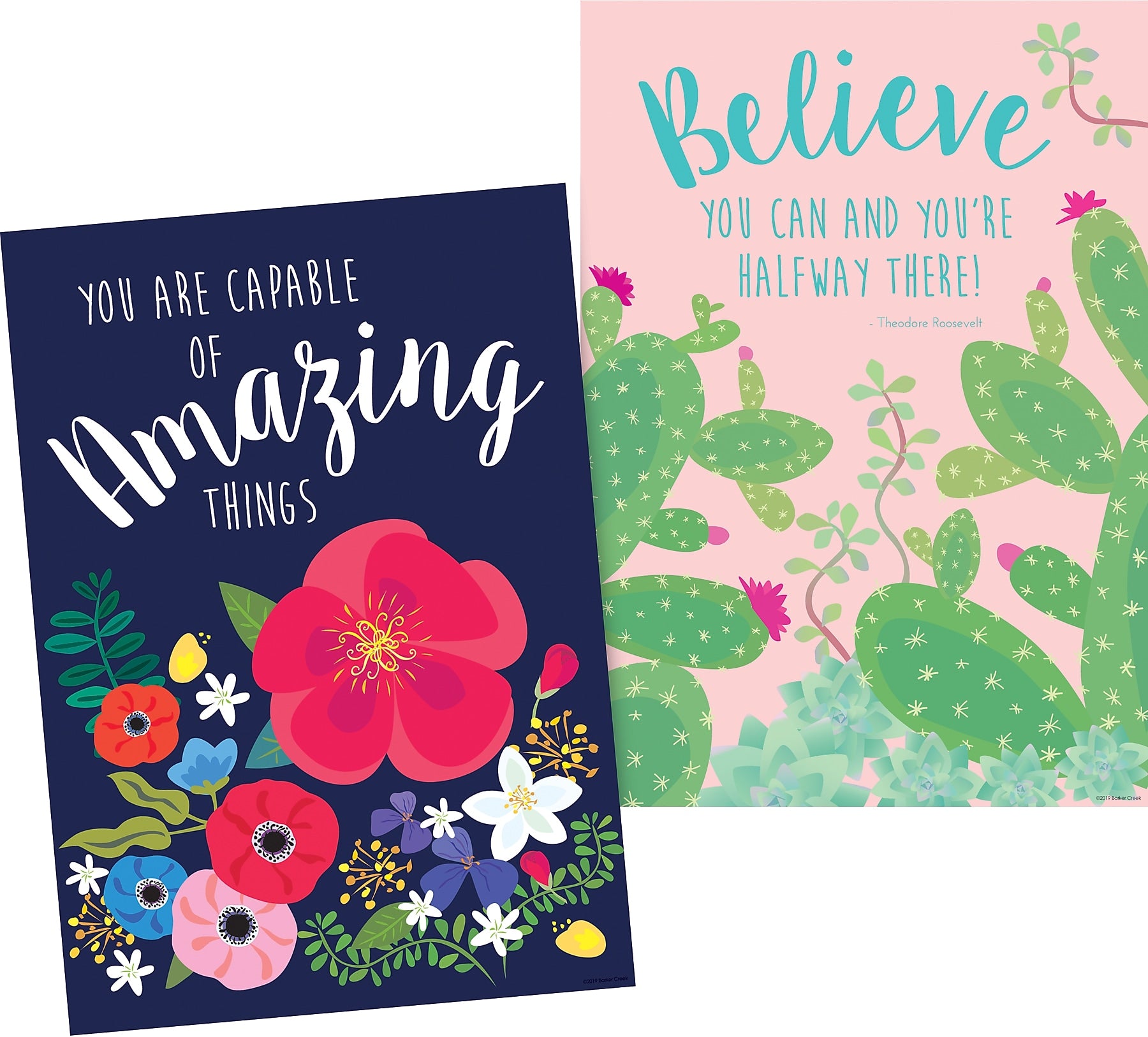 Barker Creek You Are Amazing Motivational Art Prints & Posters, 6/Set (4208)