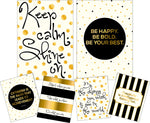 Barker Creek Be Happy Be Bold Motivational Art Prints & Posters Set, 6/Set (4211)