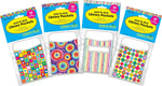 Barker Creek Groovy Library Pockets, 5.125" x 3.5", 120/Set (4061)