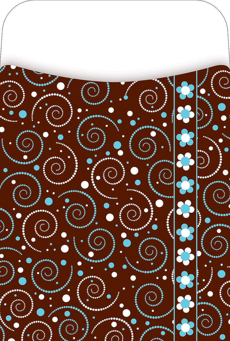 Barker Creek Nature's Colors Library Pockets, 5.125" x 3.5", 120/Set (4063)