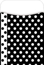 Barker Creek Black & White Library Pockets, 5.125" x 3.5", 90/Set (4067)