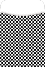 Barker Creek Black & White Library Pockets, 5.125" x 3.5", 90/Set (4067)