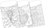 Barker Creek Color Me! Library Pockets, 5.125" x 3.5", 90/Set (4069)