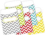 Barker Creek Modern Garden Library Pockets, 5.125" x 3.5", 90/Set (4075)