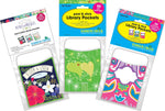 Barker Creek Bohemian Garden Library Pockets, 5.125" x 3.5", 90/Set (4076)