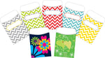 Barker Creek Chevron, 5.125" x 3.5", Petals & Prickles Peel & Stick Library Pockets