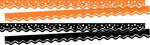Barker Creek Double-Sided Scalloped Border Set, 36" x 2.25", Halloween, 2 designs, 26/Set (4022)