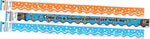 Barker Creek Double-Sided Scalloped Border Set, 36" x 2.25", Learning Adventure, 3 designs, 39/Set (4030)