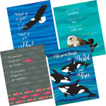 Barker Creek Curated Collection, Sea & Sky, 480/Set (3999)