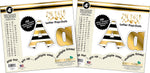 Barker Creek Gold  4" Letters and Numbers, Multicolored, 510/Pack (4058)
