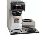 Bunn VP17-3 12-Cups Pourover Coffee Maker, Stainless Steel/Black (BUN01220)