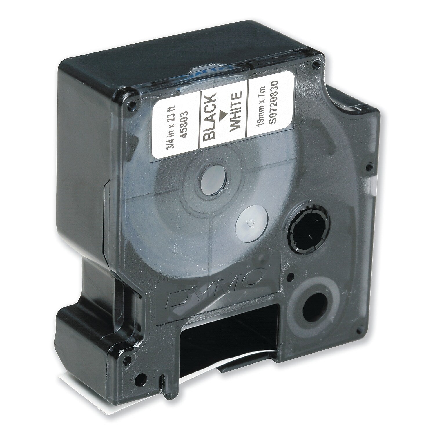 AbilityOne SKILCRAFT 7510016577786 Dymo Label Cassette, 0.75"W, Black/White (NSN6577786)