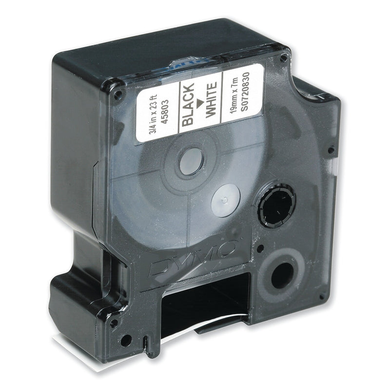 AbilityOne SKILCRAFT 7510016577786 Dymo Label Cassette, 0.75"W, Black/White (NSN6577786)