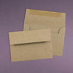 JAM Paper 4Bar Kraft A1 Invitation Envelopes, 3.625 x 5.125, Brown Kraft Paper Bag, 25/Pack (LEKR900SF)