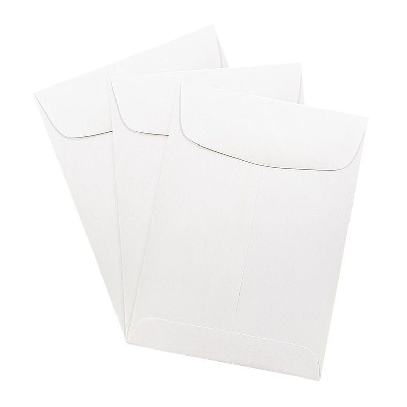 JAM Paper 5.5 x 7.5 Open End Catalog Envelopes, White, 25/Pack (4100)