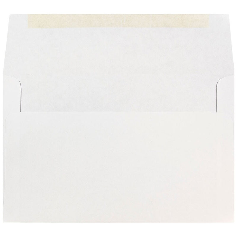 JAM Paper A10 Invitation Envelope, 6" x 9 1/2", White, 1000/Carton (12039B)
