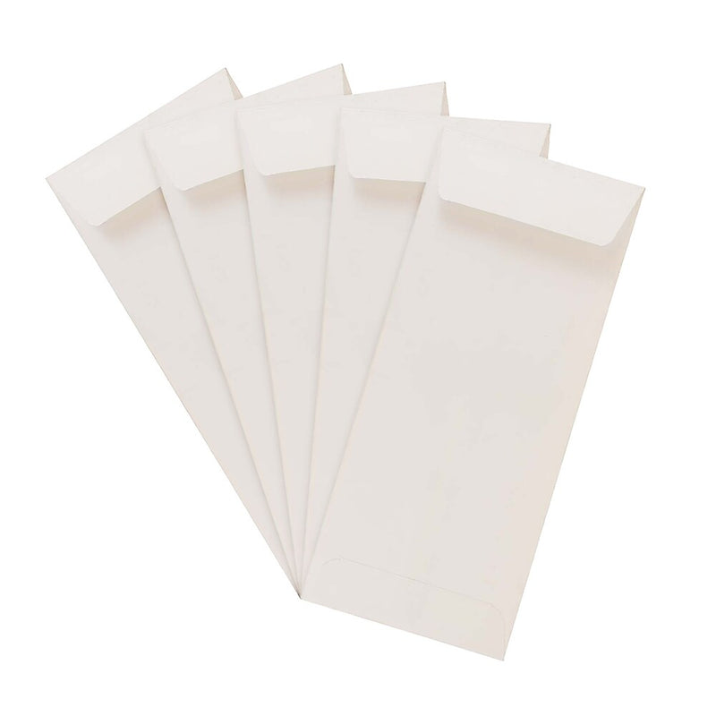 JAM Paper #10 Policy Business Envelopes, 4 1/8" x 9 1/2", White, 25/Pack (49856)