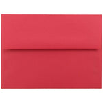 JAM Paper A6 Colored Invitation Envelopes, 4.75 x 6.5, Red Recycled, 25/Pack (67503)