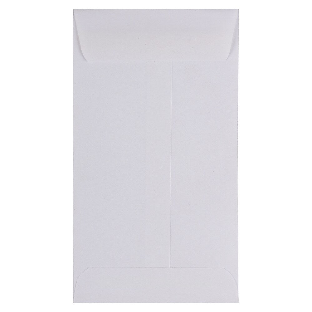 JAM Paper #6 Coin Business Envelopes, 3.375 x 6, White, 25/Pack (1623184)