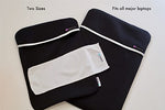 ChargeTech CleanCharge Standard Laptop Sleeve with ViralOff Technology, Black (CC-1001)