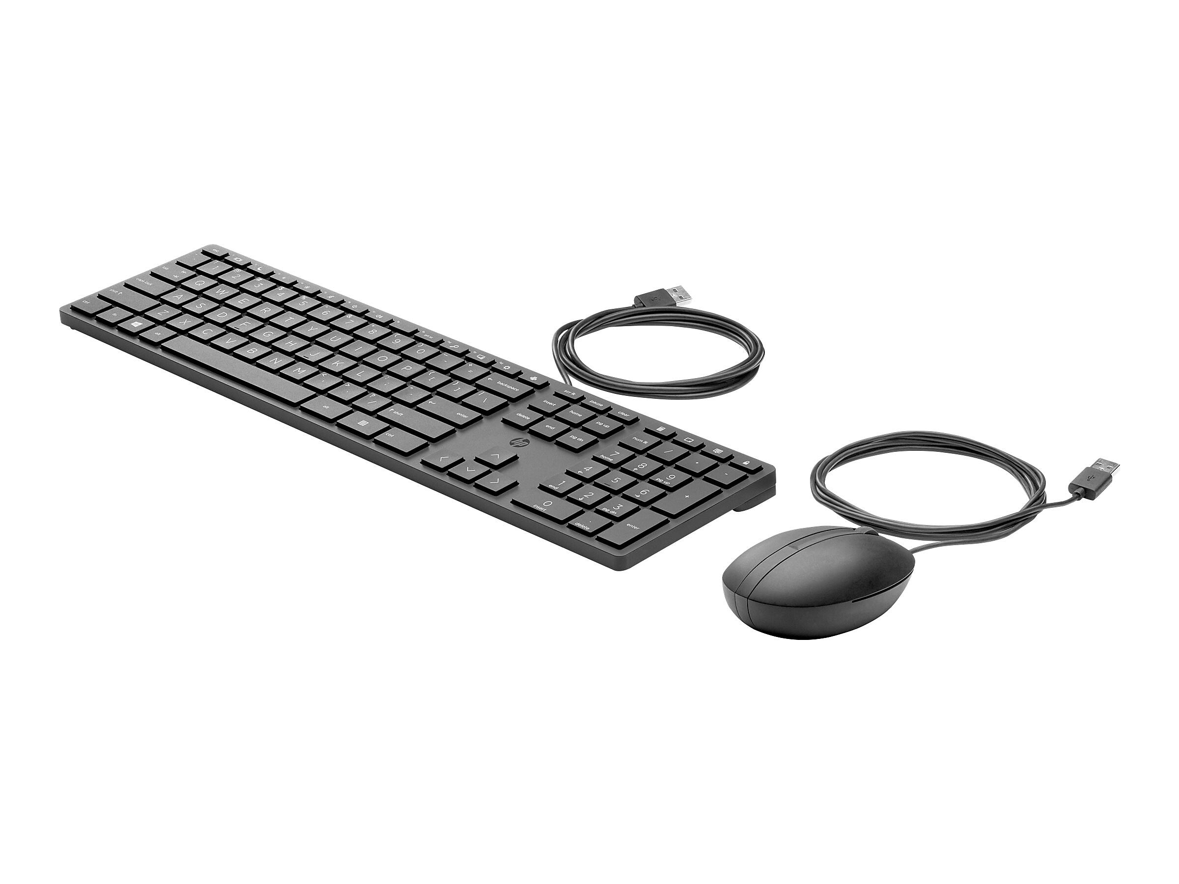 HP Desktop 320MK Keyboard and Mouse Combo, Black (9SR36UT#ABA)
