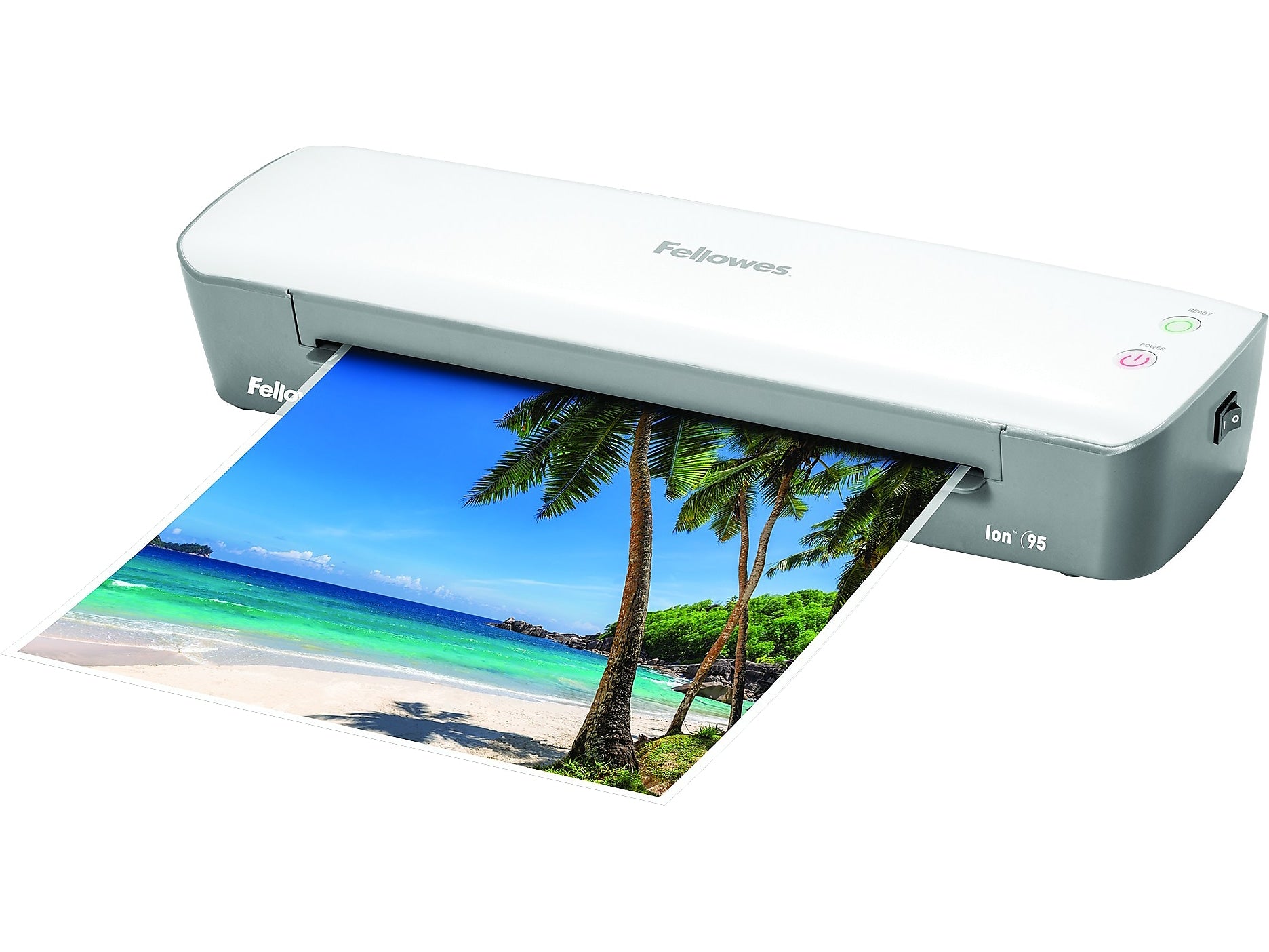 Fellowes Ion 95 Thermal Laminator, 9.5" Width, Gray/White (5247201)