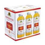 GT'S Organic & Raw Kombucha Gingerade, 16 oz., 6/Box (20006)