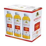 GT'S Organic & Raw Kombucha Gingerade, 16 oz., 6/Box (20006)