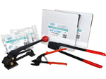 3/4" x 0.020" x 600' Standard Steel Strapping Kit, Hand Grade (B.SSK.34.600)
