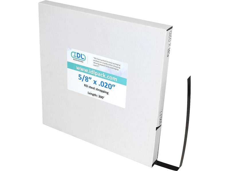 5/8" x 0.020" x 300' Heavy-Duty Steel Strapping Kit, Hand Grade (P.SSK.58.300)