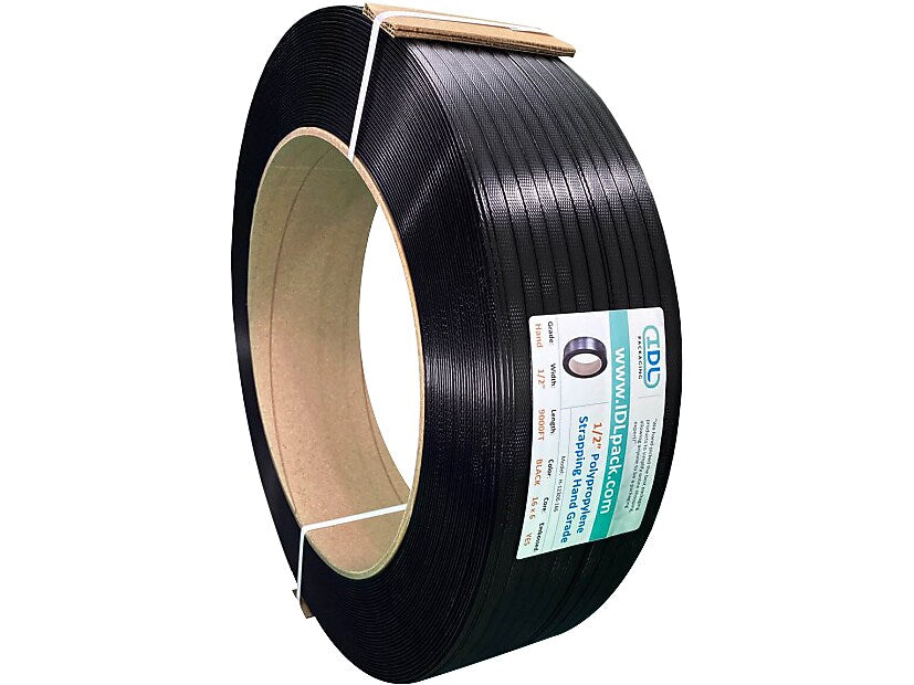 1/2" x 0.017" x 9000' Polypropylene Strapping, 16" x 6", Hand Grade (H-12300-166)