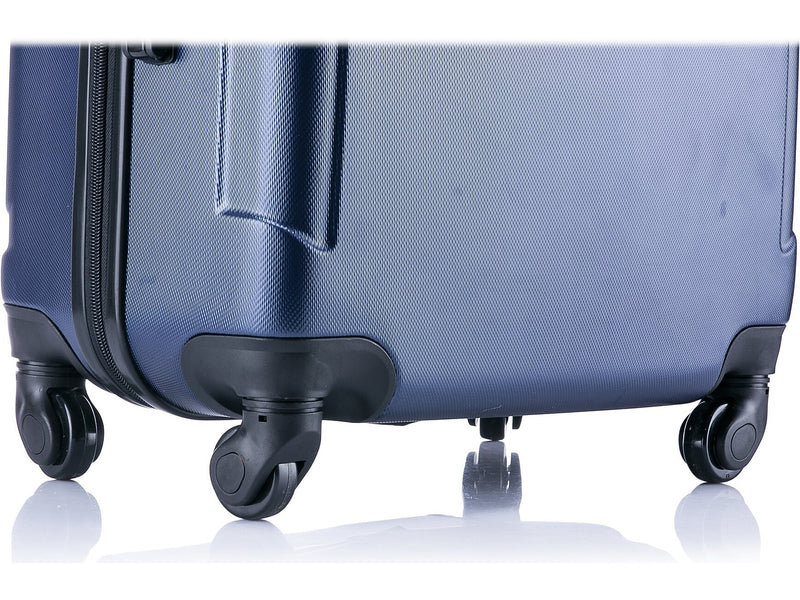 InUSA Pilot 28" Hardside Suitcase, 4-Wheeled Spinner, TSA Checkpoint Friendly, Blue (IUPIL00L-BLU)