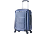 InUSA Pilot 20" Hardside Carry-On Suitcase, 4-Wheeled Spinner, TSA Checkpoint Friendly, Blue (IUPIL00S-BLU)