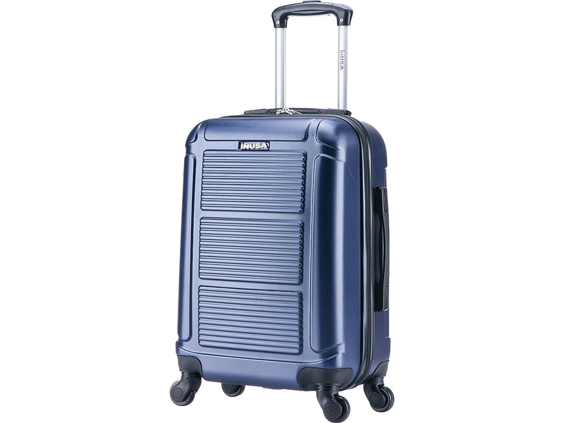 InUSA Pilot 20" Hardside Carry-On Suitcase, 4-Wheeled Spinner, TSA Checkpoint Friendly, Blue (IUPIL00S-BLU)