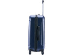 InUSA Pilot 24" Hardside Suitcase, 4-Wheeled Spinner, TSA Checkpoint Friendly, Blue (IUPIL00M-BLU)