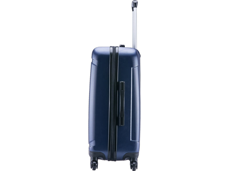 InUSA Pilot 24" Hardside Suitcase, 4-Wheeled Spinner, TSA Checkpoint Friendly, Blue (IUPIL00M-BLU)
