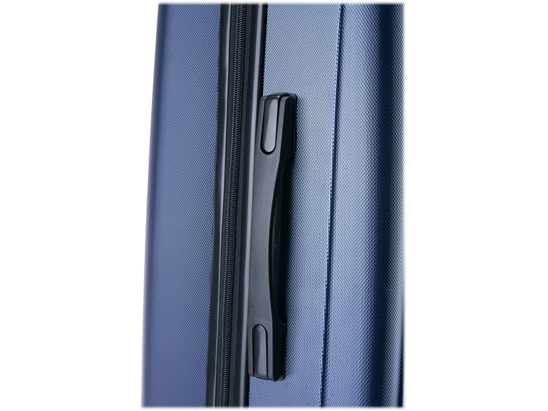 InUSA Pilot 24" Hardside Suitcase, 4-Wheeled Spinner, TSA Checkpoint Friendly, Blue (IUPIL00M-BLU)